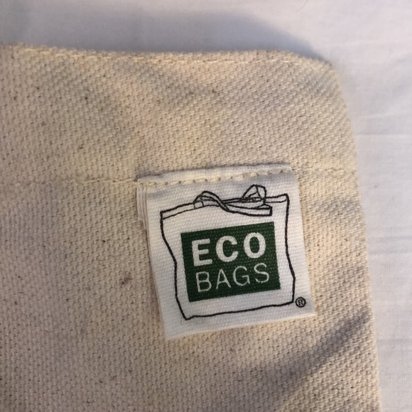 NWT “Will Work for Books” Eco Bags 100% Natural Cotton Tote - Picture 3 of 9